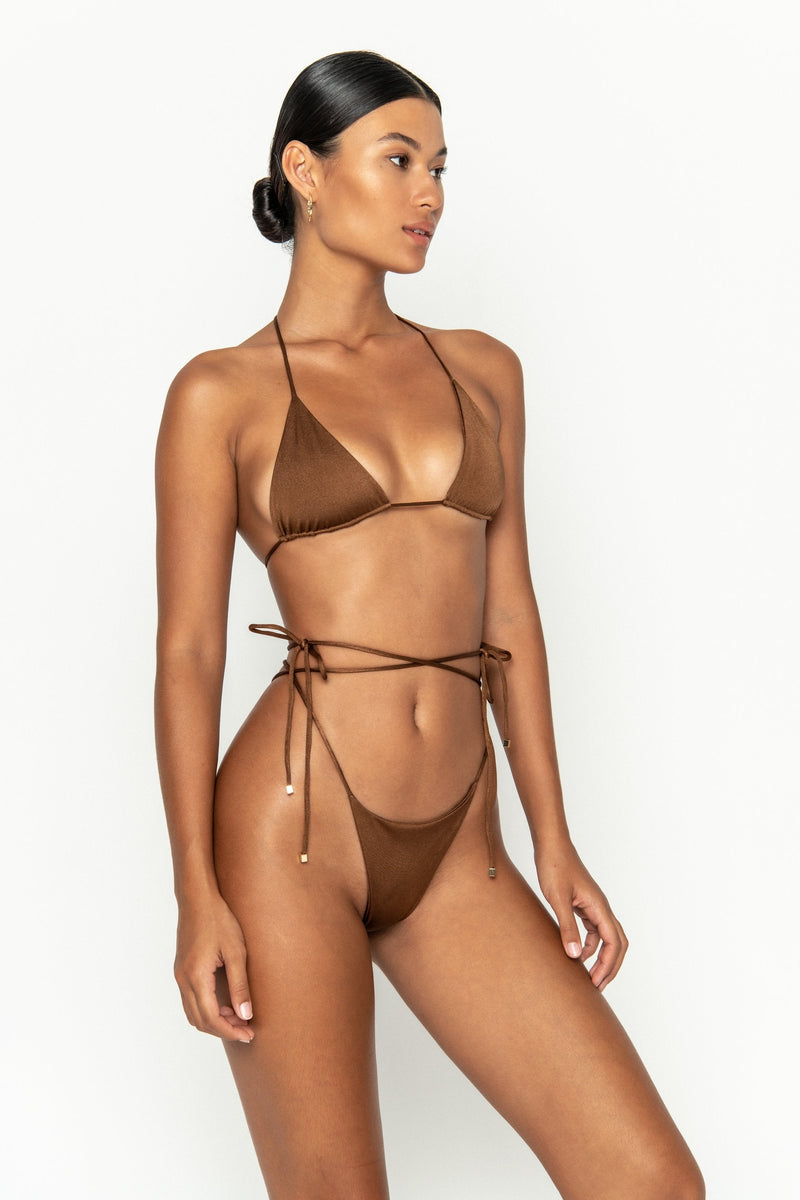 MILLA Rum - Tie Side Bikini Bottoms